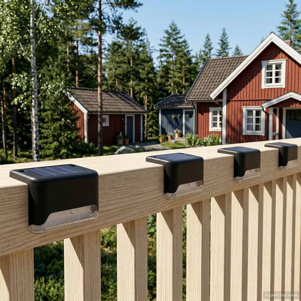 4 kpl Lämpimän Valkoinen 4,5 cm ABS ja PS
