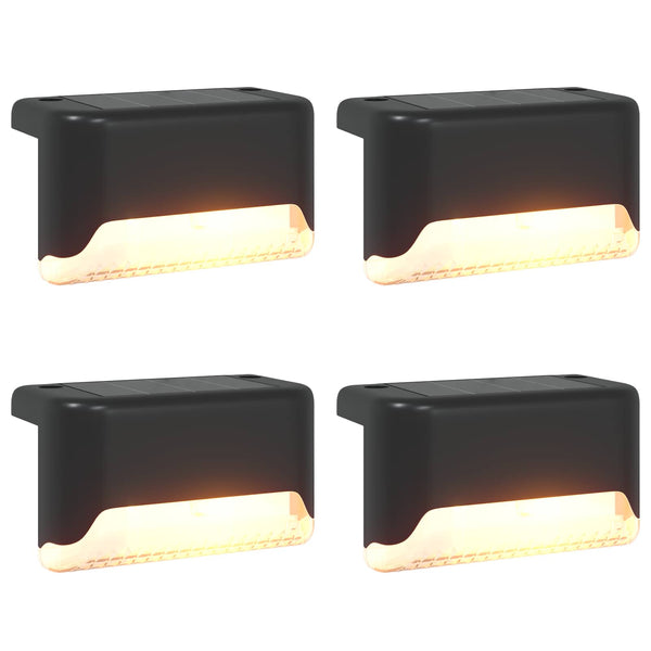 4 kpl Lämpimän Valkoinen 4,5 cm ABS ja PS