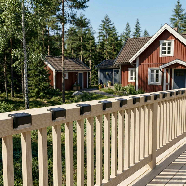 12 kpl Lämpimän Valkoinen 4,5 cm ABS ja PS