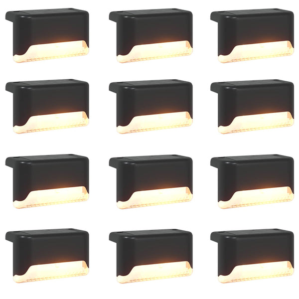 12 kpl Lämpimän Valkoinen 4,5 cm ABS ja PS