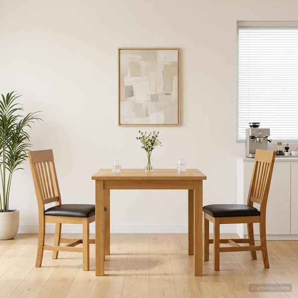 Ruokatuoli 2 kpl Mäntypuu Musta 45 x 59 x 92 cm