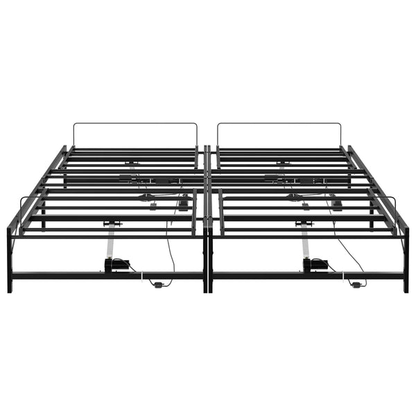 Sähkösäätöinen sänky runko Musta 6FT Super King Size Teräs