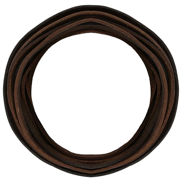Nahkahihna 1 Tumma ruskea 200 x 0,5 cm Nahka