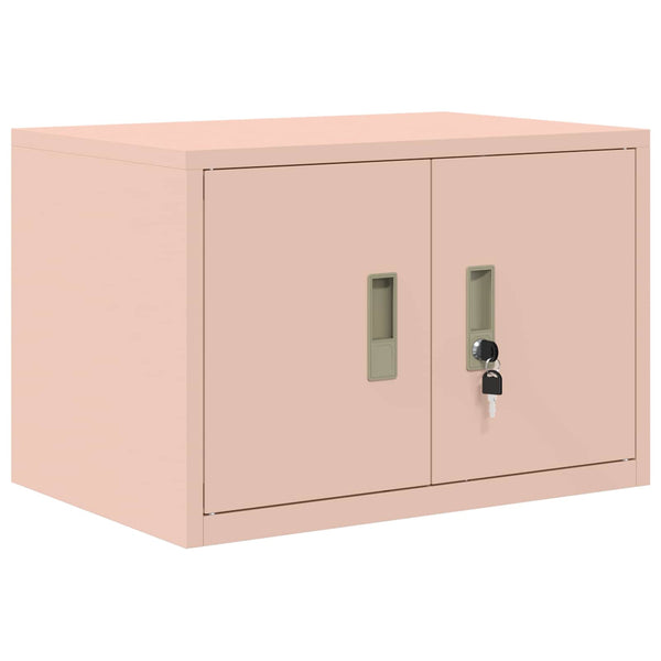 Säilytyskaappi 2 kpl Pinkki 60 x 40 x 220 cm Teräs Lukittava