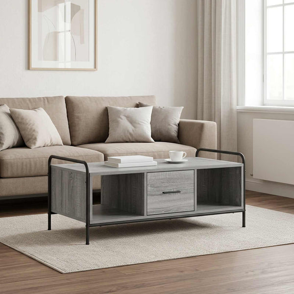 Sohvapöytä Harmaa Sonoma 99,5 x 49 x 41 cm Tekninen puu