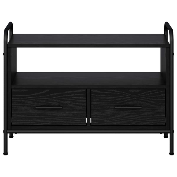 TV-kaappi 67,5 x 33 x 50 cm Musta tammi Tekninen puu