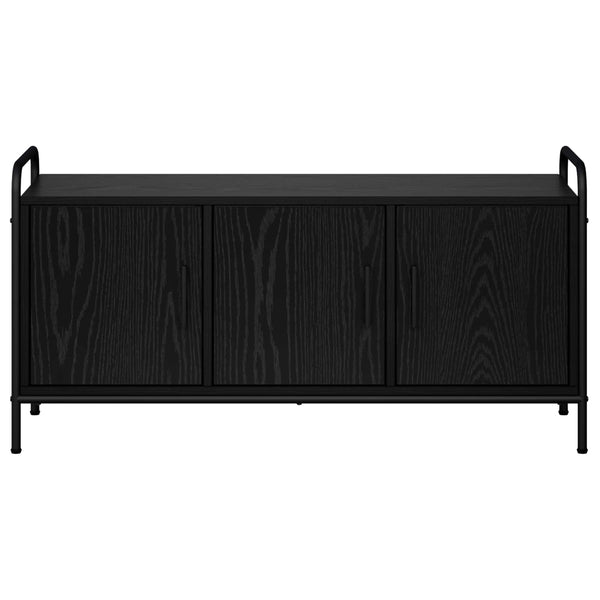 TV-kaappi 79,5 x 33 x 50 cm Musta tammi Tekninen puu