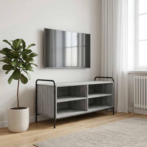 TV-kaappi 140 x 39,5 x 50 cm Harmaa Sonoma Tekninen puu