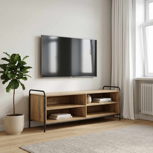 TV-kaappi 140 x 39,5 x 50 cm Artisaanitammi Tekninen puu
