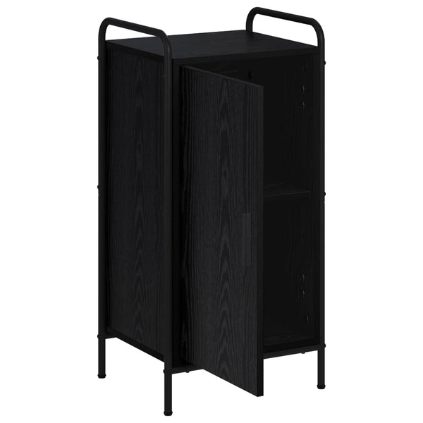 Sivupöytä Musta tammi 97 x 33 x 81 cm Tekninen puu