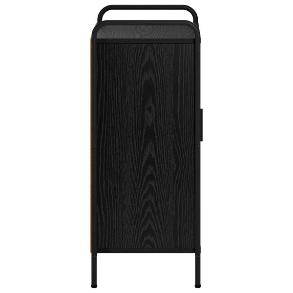 Sivupöytä Musta tammi 97 x 33 x 81 cm Tekninen puu
