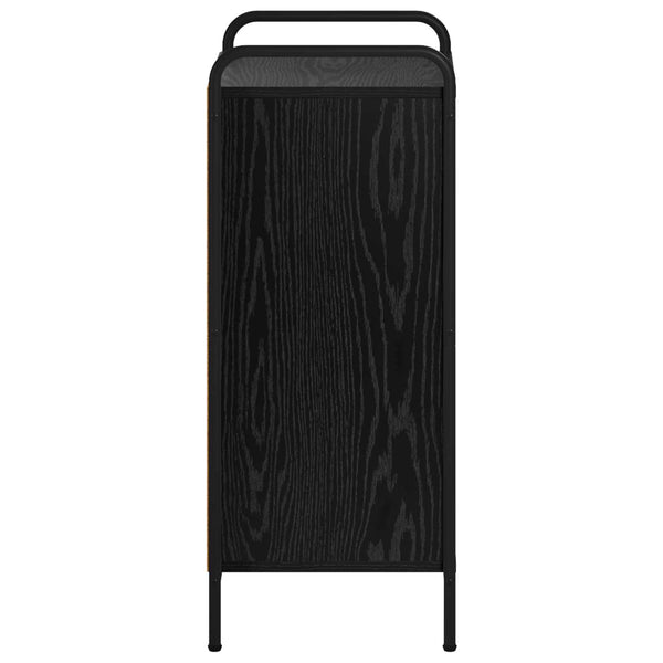 Sivupöytä Musta tammi 97 x 33 x 81 cm Tekninen puu