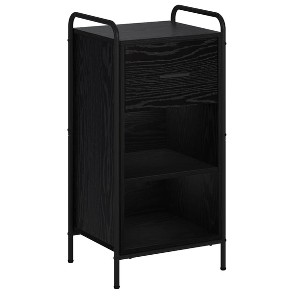 Sivupöytä Musta tammi 97 x 33 x 81 cm Tekninen puu