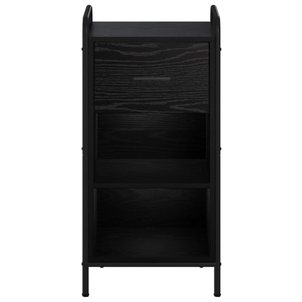 Sivupöytä Musta tammi 97 x 33 x 81 cm Tekninen puu