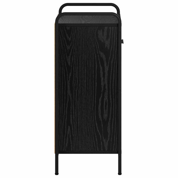 Sivupöytä Musta tammi 97 x 33 x 81 cm Tekninen puu