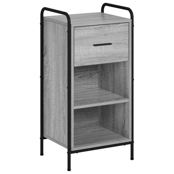 Sivupöytä Harmaa Sonoma 97 x 33 x 81 cm Tekninen puu