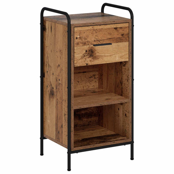 Sivupöytä Vanha puu 97 x 33 x 81 cm Tekninen puu