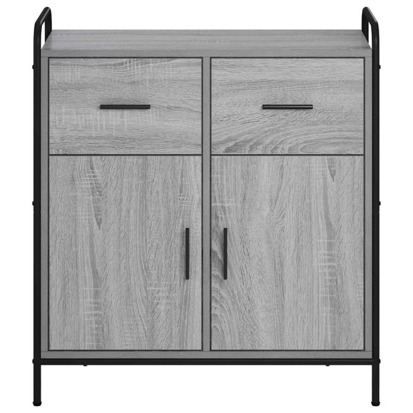 Sivupöytä Harmaa Sonoma 97 x 33 x 81 cm Tekninen puu
