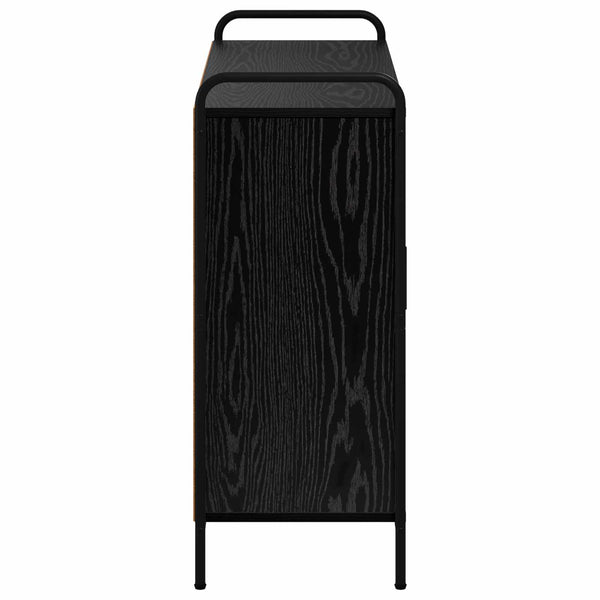 Sivupöytä Musta tammi 97 x 33 x 81 cm Tekninen puu