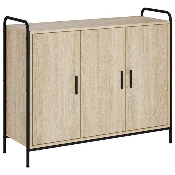 Sivupöytä Sonoma-tammi 97 x 33 x 81 cm Tekninen puu
