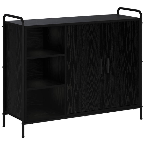 Sivupöytä Musta tammi 97 x 33 x 81 cm Tekninen puu