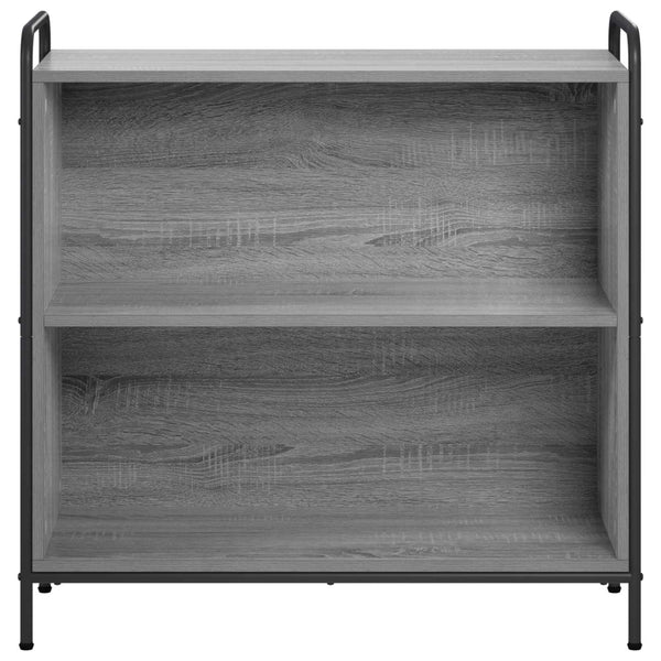Kirjahylly 80 x 33 x 80 cm Tekninen puu Harmaa Sonoma
