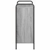 Kirjahylly 80 x 33 x 80 cm Tekninen puu Harmaa Sonoma