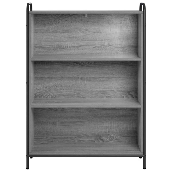 Kirjahylly 55,5 x 33 x 174 cm Tekninen puu Harmaa Sonoma