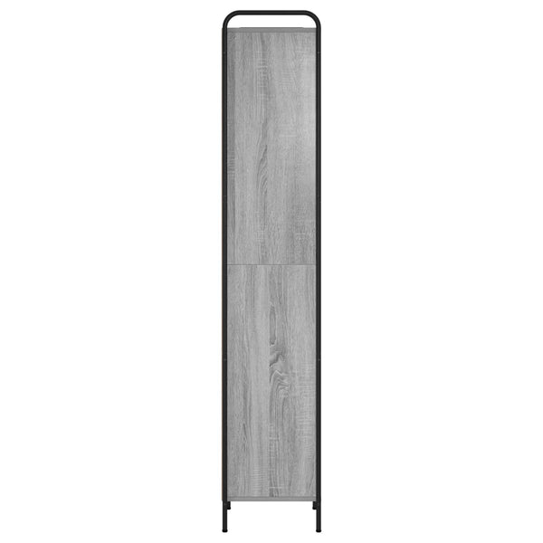 Kirjahylly 55,5 x 33 x 174 cm Tekninen puu Harmaa Sonoma