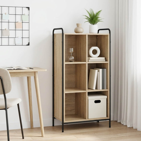 Kirjahylly 57 x 33 x 111 cm Tekninen puu Sonoma-tammi