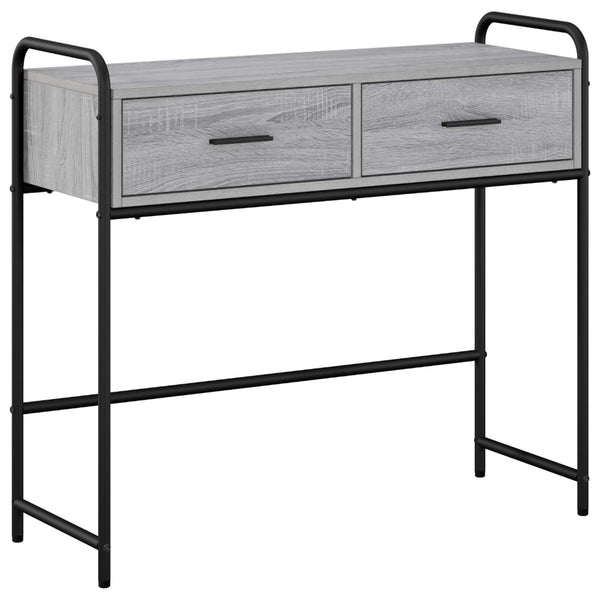 Konsolipöytä Harmaa Sonoma 90 x 33 x 80,5 cm Tekninen puu