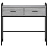 Konsolipöytä Harmaa Sonoma 90 x 33 x 80,5 cm Tekninen puu