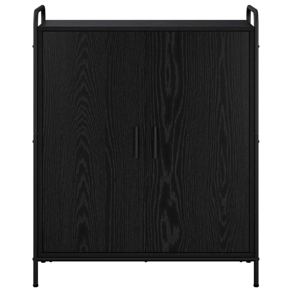 Kenkäkaappi 76 x 36,5 x 93 cm Tekninen puu Musta tammi