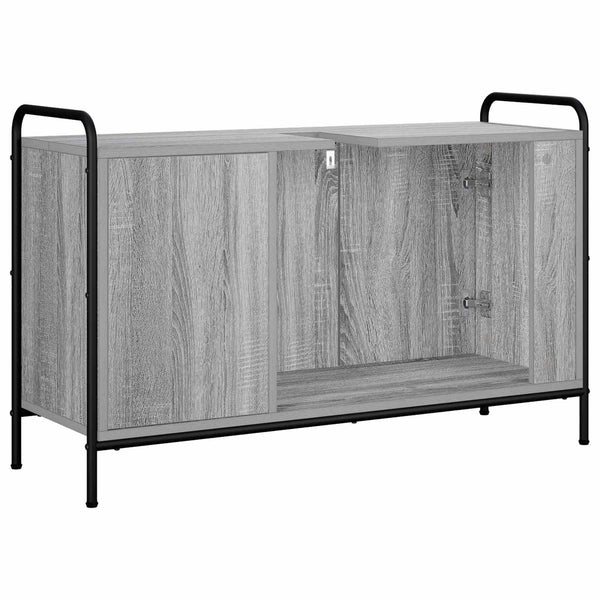 Kylpyhuonekaappi Harmaa Sonoma 95 x 34 x 61 cm Tekninen puu