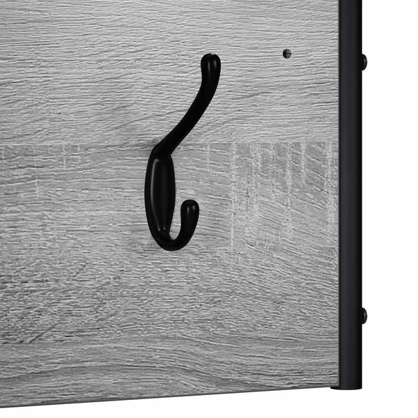 Takkihylly Harmaa Sonoma 60 x 30 x 25 cm Tekninen puu