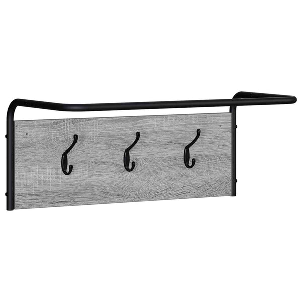 Takkihylly Harmaa Sonoma 60 x 30 x 25 cm Tekninen puu