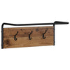 Takkihylly Vanha puu 60 x 30 x 25 cm Tekninen puu