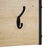 Takkihylly Sonoma-tammi 100 x 30 x 25 cm Tekninen puu