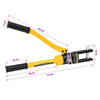 Hydraulinen kaapelipuristustyökalu 12 T 10-300 mm² Teräs