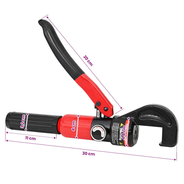 Hydraulinen kaapelipuristustyökalu 50 kN 4-70 mm² Teräs