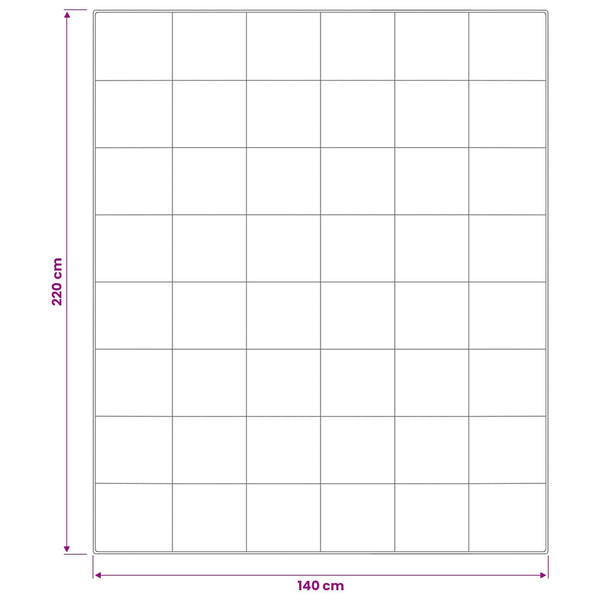 Peitto TRIER 140x220 cm Kesä 140 GSM valkoinen