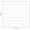 Peitto TRIER 200x220 cm 4 vuodenaikaa 220 GSM valkoinen