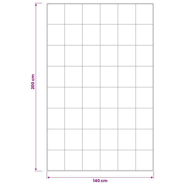 Peitto TRIER 140x200 cm 4 vuodenaikaa 350 GSM valkoinen