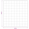 Peitto TRIER 240x260cm 4 vuodenaikaa 140+220GSM valkoinen