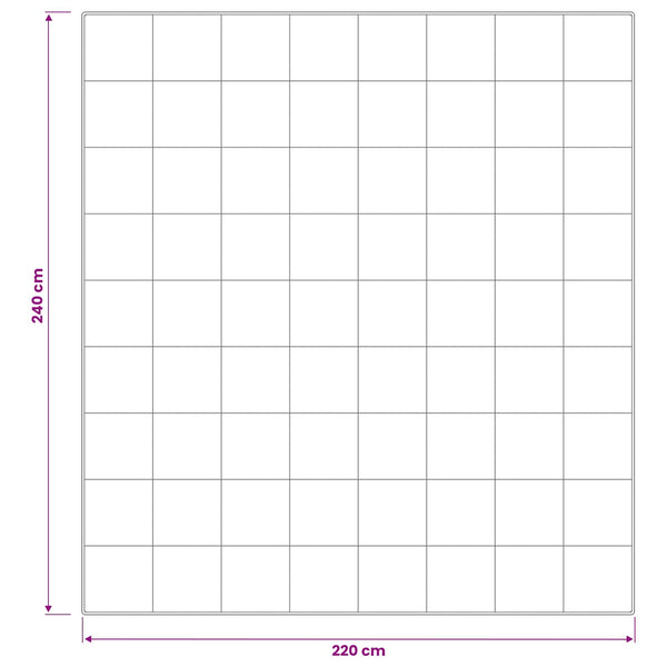 Peitto 220x240 cm Talvi 450 GSM Australian villa valkoinen