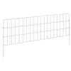 Puutarha-aita, jossa on paalut 12 kpl 95 x 30 cm Hopea
