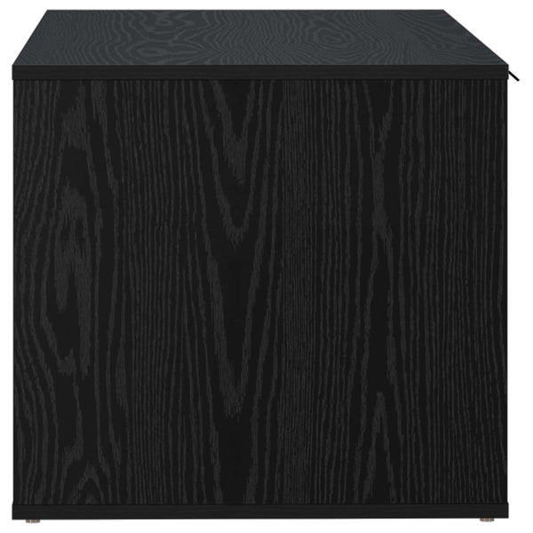 Kissakotelo Huonekalu Musta tammi 100 x 49 x 45 cm Tekninen puu