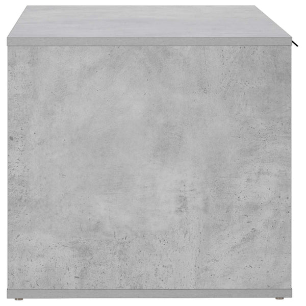 Kissakotelo Huonekalu Betoninharmaa 100 x 49 x 45 cm