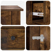 Koira häkkihuonekalu Savutammi 50 x 47,5 x 80 cm Tekninen puu