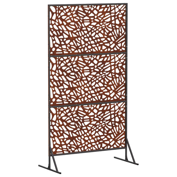 Yksityisyysnäyttö 100 x 50 x 180 cm Säänkestävä teräs